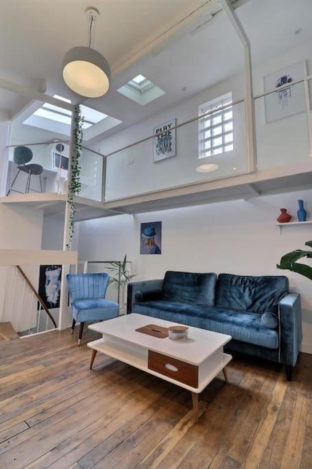 Unique Loft Apartment Located 15 Minutes From The Champs Elysees Saint-Ouen  Exterior foto